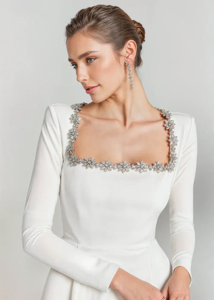 Amalie | Velvet Mini Dress