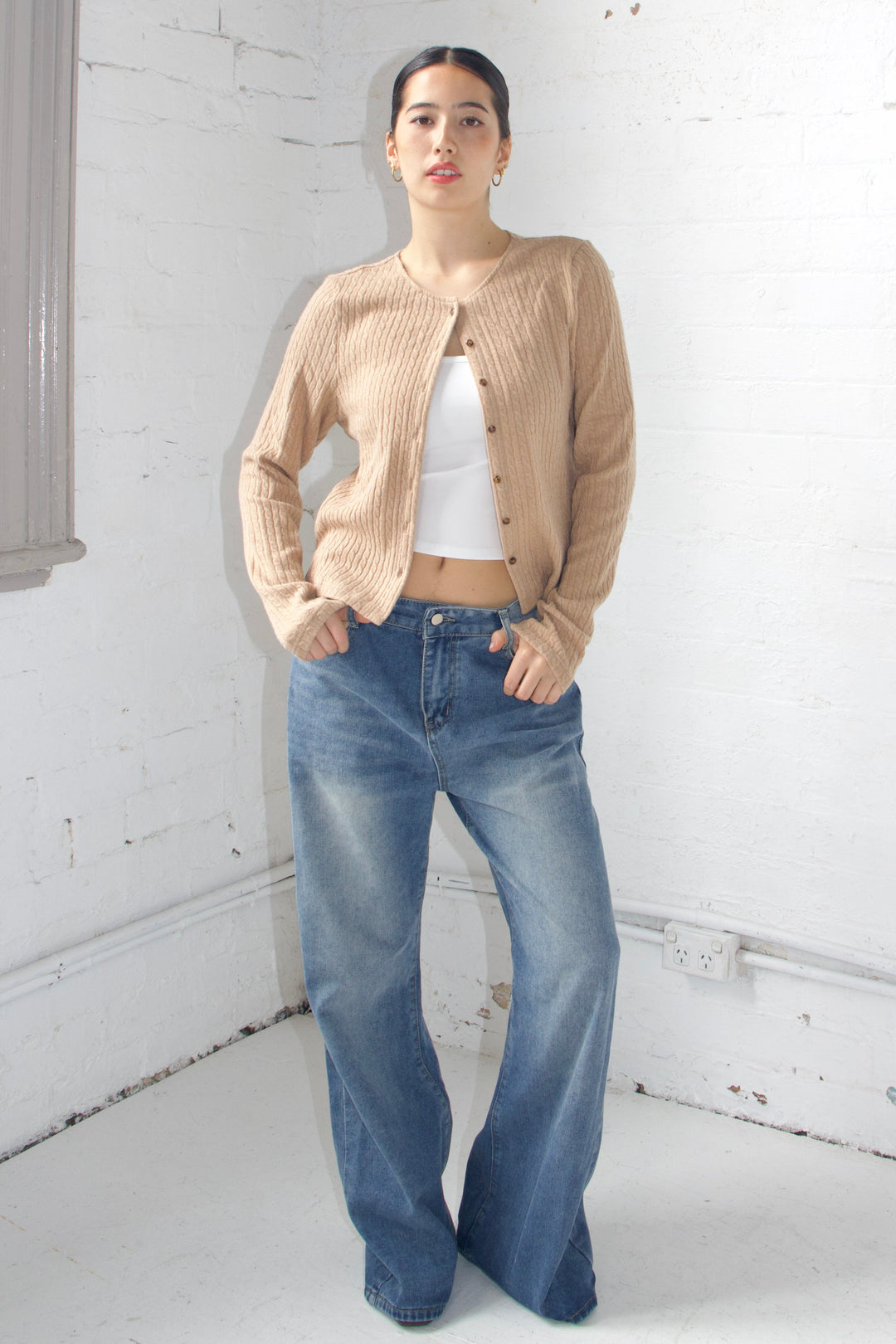 SCG MADE | Aimée Cashmere Blended Cardigan