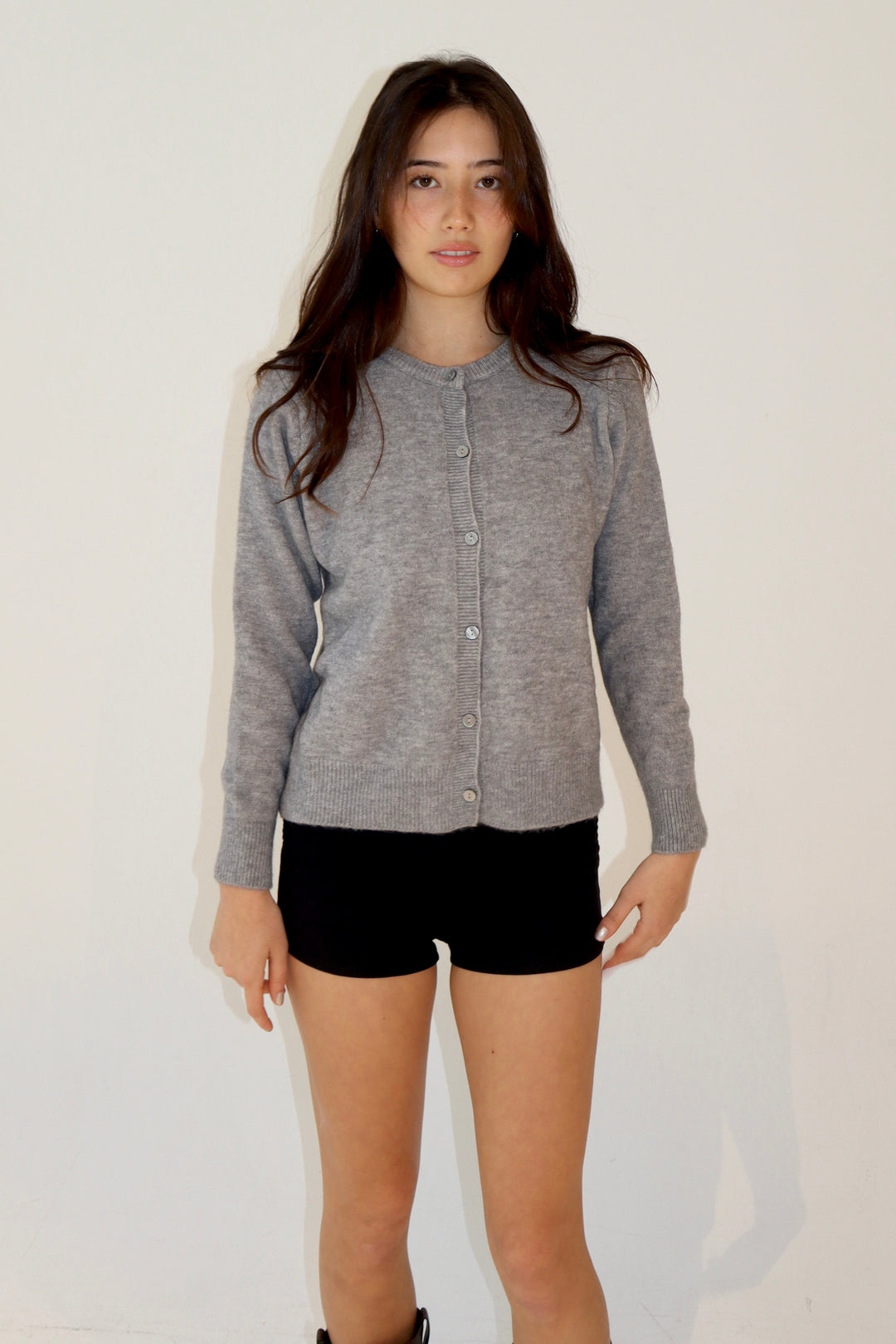 Olivia 90s classic button front cardigan