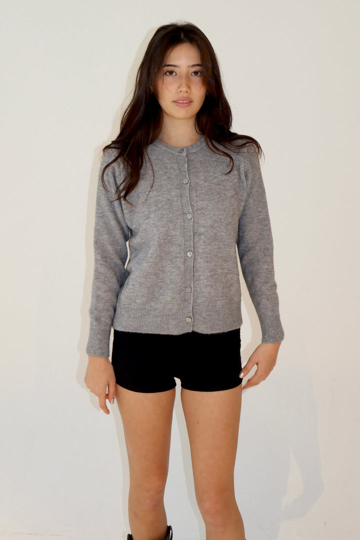Olivia 90s classic button front cardigan