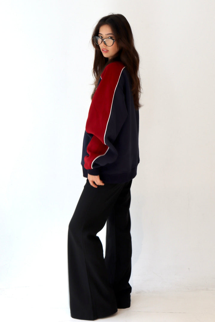 SCG MADE | 90s Star Print Oversized Jumper