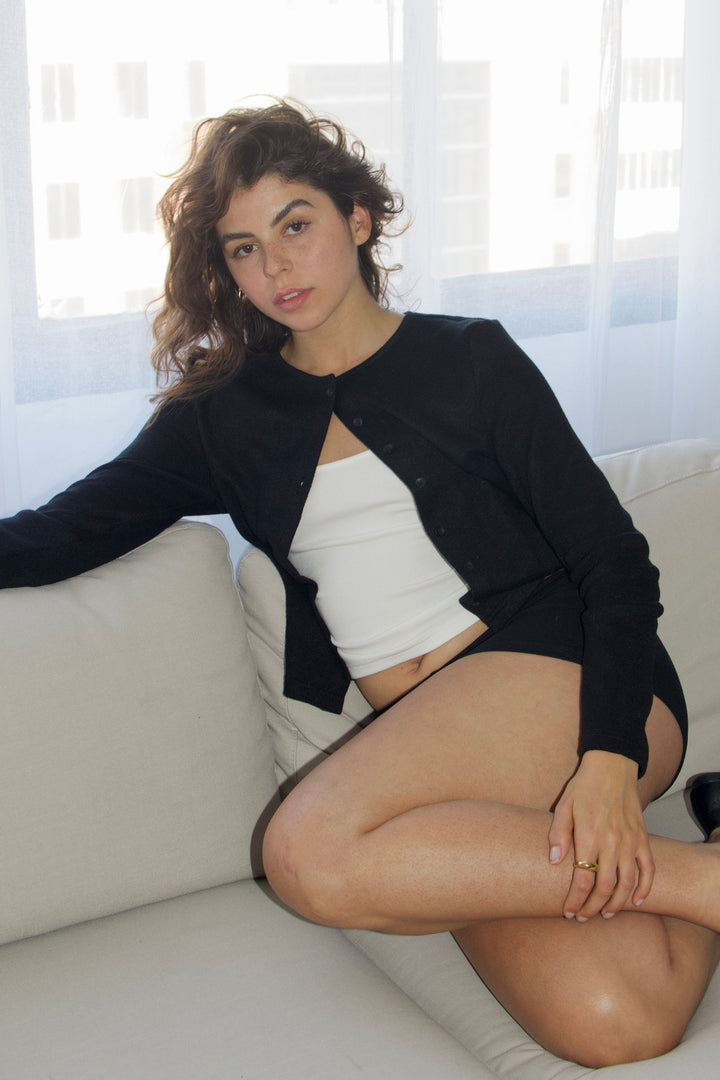 SCG MADE | Aimée Cashmere Blended Cardigan