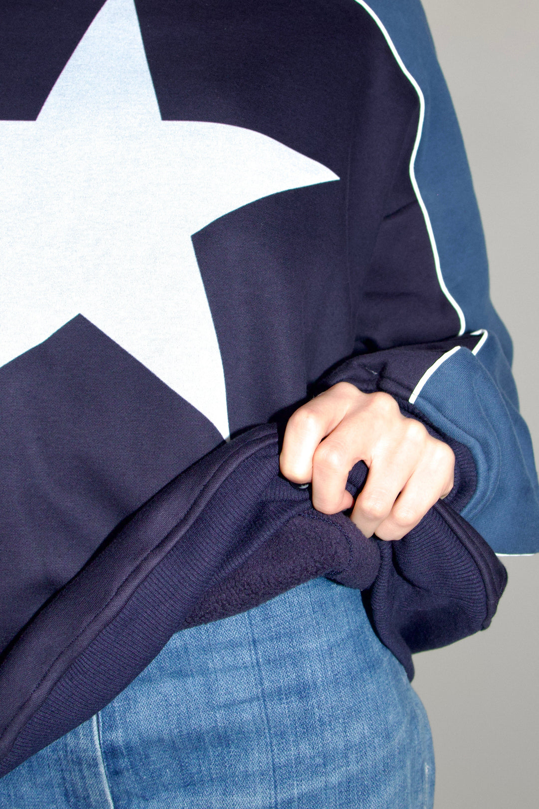 SCG MADE | 90s Star Print Oversized Jumper