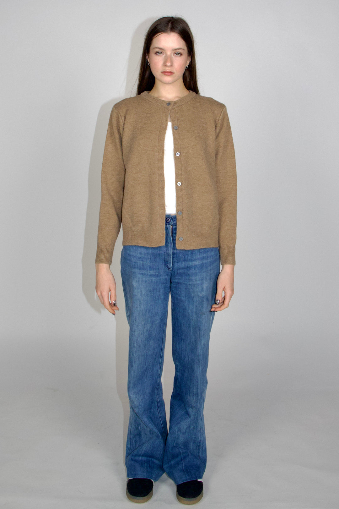 Olivia 90s classic button front cardigan