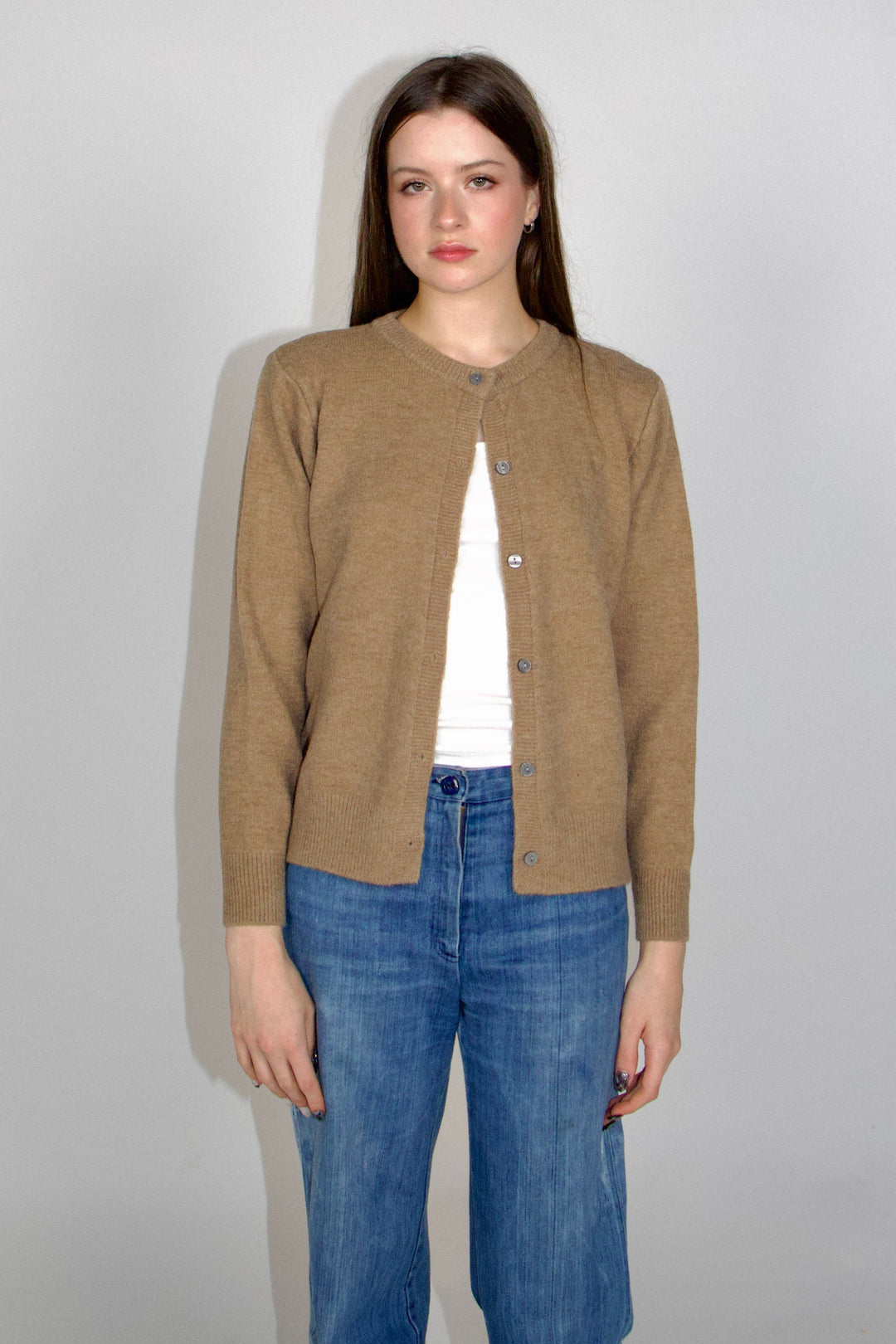 Olivia 90s classic button front cardigan