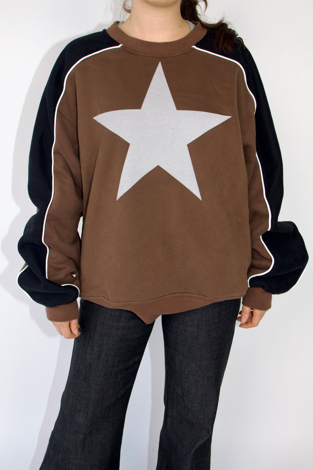 SCG MADE | 90s Star Print Oversized Jumper