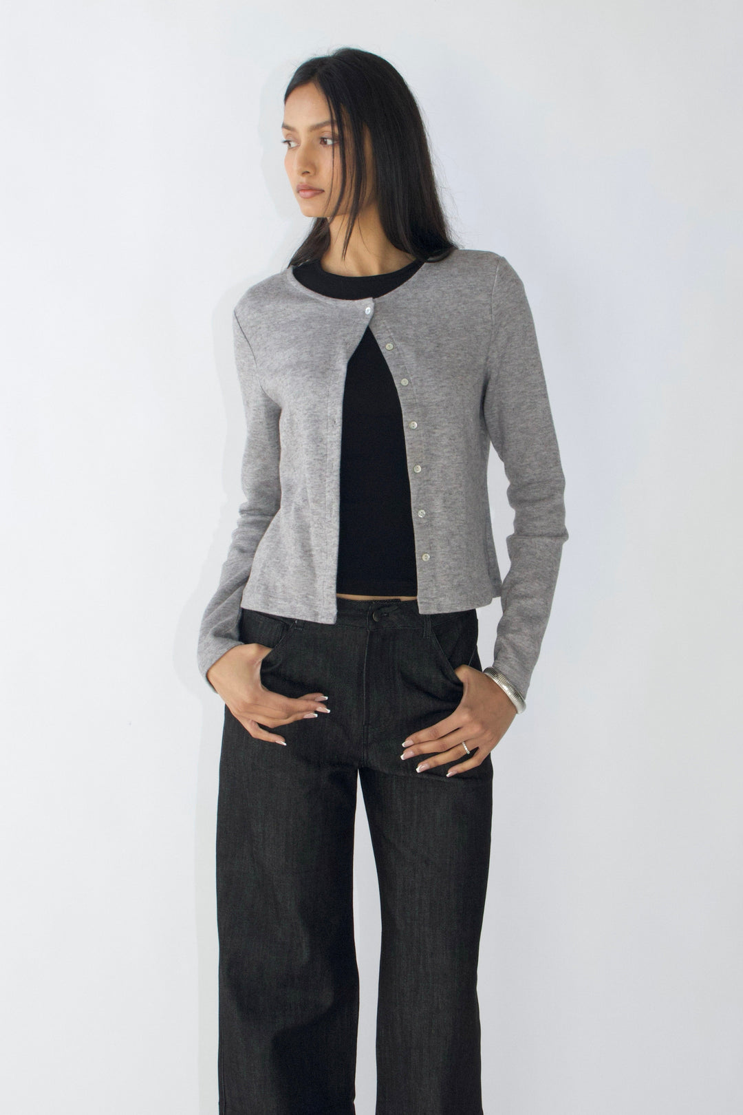 SCG MADE | Aimée Cashmere Blended Cardigan