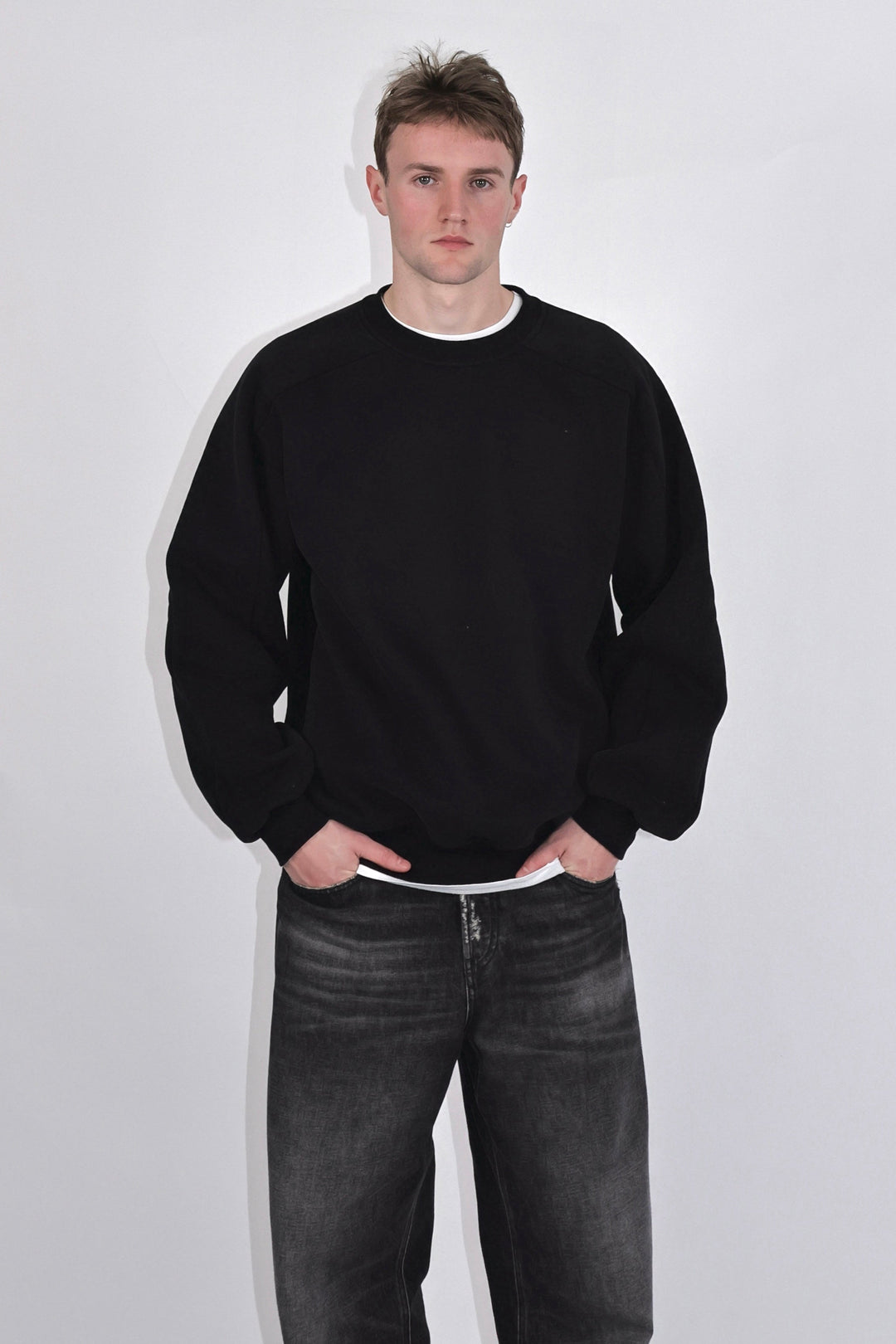 SCG MADE | Basic Unisex Crewneck Oversized Jumper