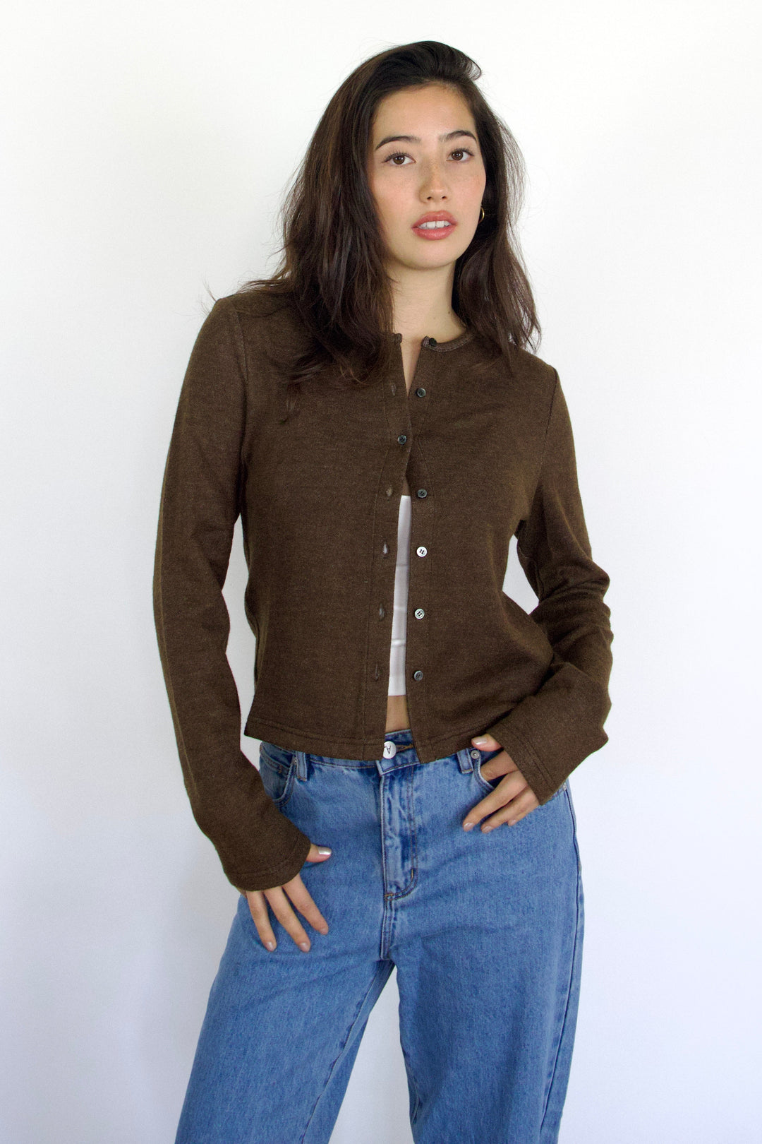 SCG MADE | Aimée Cashmere Blended Cardigan