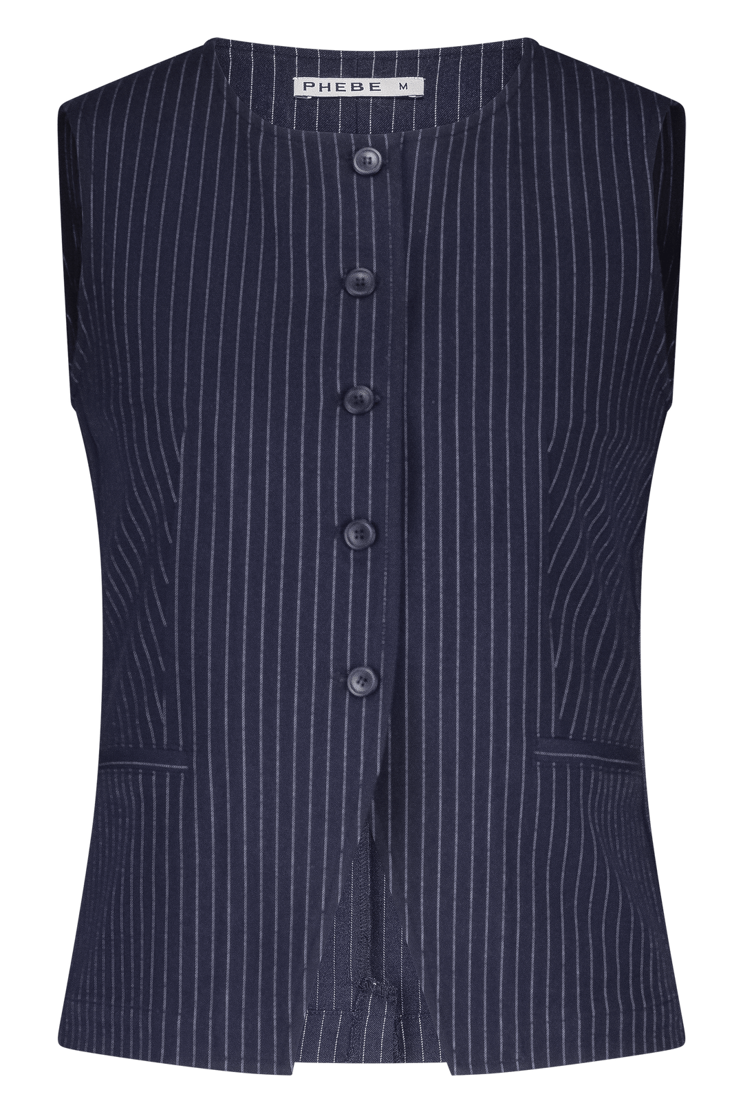 Vest in Pinstripe