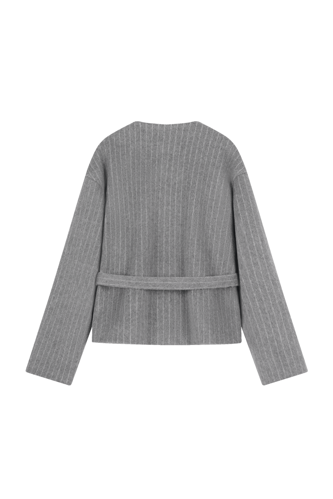 Stripe Wool-like Vest