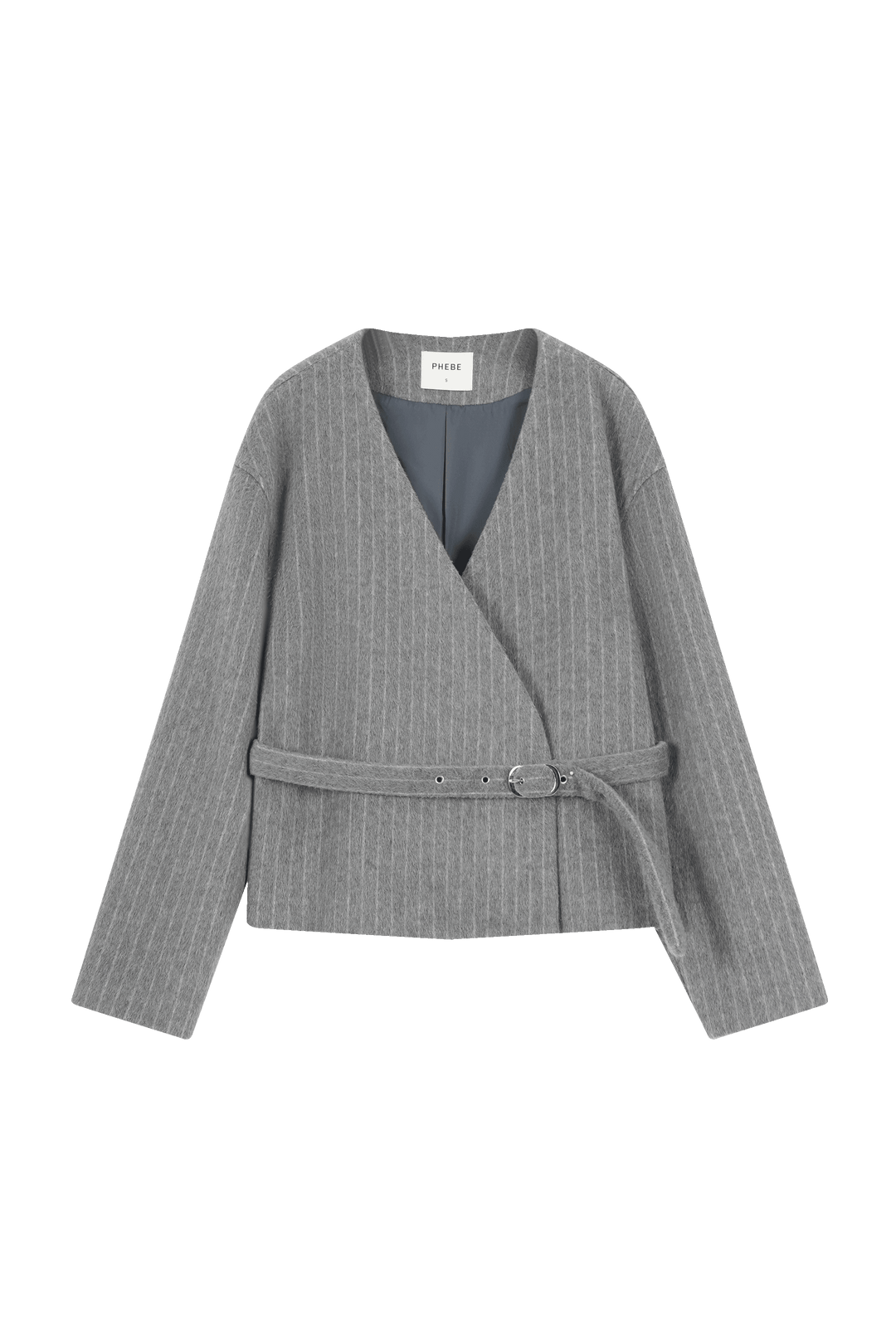 Stripe Wool-like Vest